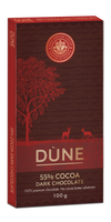 DÙNE 55% COCOA DARK CHOCOLATE, (100g x 18)