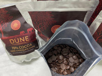 DÙNE 70% COCOA DARK CHOCOLATE CHIPS, 1kg